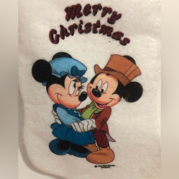 Vintage Disney A Christmas Carol Stocking - Picture 2 of 4